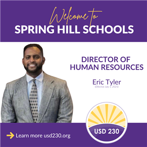  Eric Tyler - Director of Human Resources - July 1, 2025