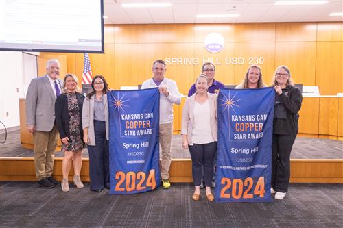 Spring Hill Awarded a Copper Award from Kansas