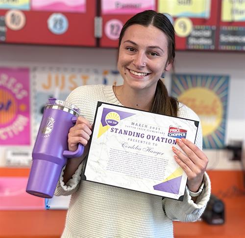 Cordelia Hanger - SO Recipient