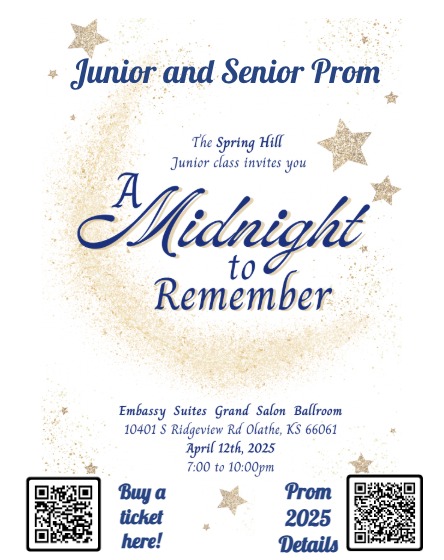  Upcoming Prom Theme is "A Midnight to Remember"