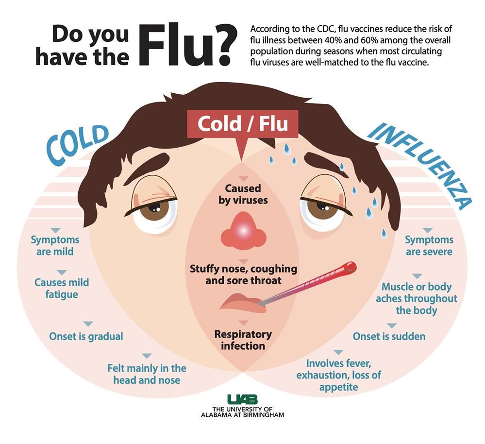 Flu v Cold Symptoms Flu v Cold Symptoms