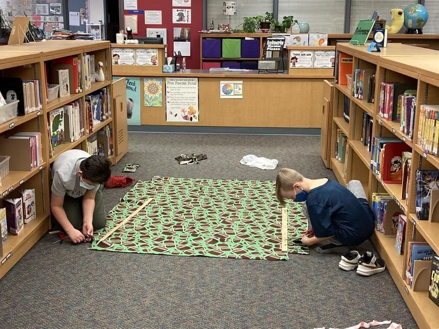  Third Grade Making Fleece Blankets