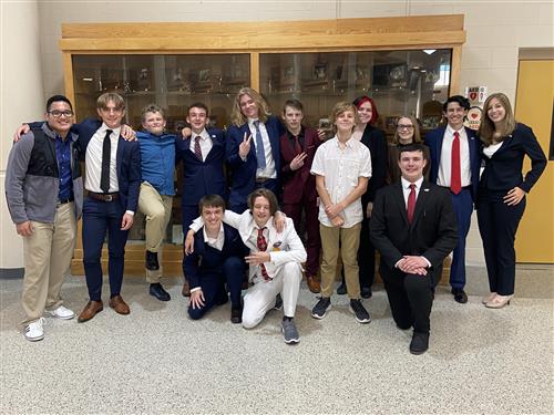The Spring Hill Debaters who competed at the Paola Invitational on Saturday, Oct. 7. 